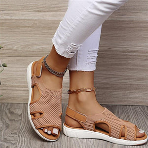 Athletic Sandals for Women Flat Casual Lightweight Open Toe Comfy Summer Sport Shoes Wide Width