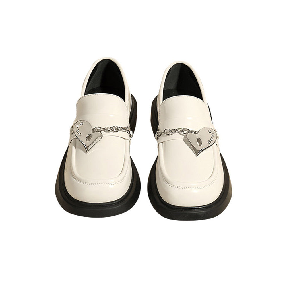 ACE SHOCK Women's Loafer Shoes Slip on JK Uniform Dress Oxfords