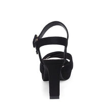 Load image into Gallery viewer, Heeled Sandals for Women Fashion Dressy Shoes Criss Cross Ankle Strap Peep Toe Wedge Summer Pumps