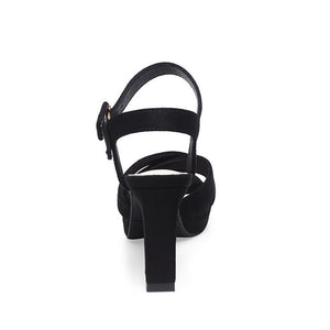 Heeled Sandals for Women Fashion Dressy Shoes Criss Cross Ankle Strap Peep Toe Wedge Summer Pumps