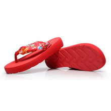 Load image into Gallery viewer, Wedge Flip Flops for Women 2021 Fashion Satin Mid-heel Slide Sandals Platform Thong Slippers