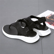 Load image into Gallery viewer, Platform Thong Sandals for Women 2021 Lightweight Soft Soled Flip Flops Slip on Beach Shoes