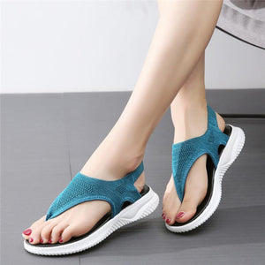 Platform Thong Sandals for Women 2021 Lightweight Soft Soled Flip Flops Slip on Beach Shoes