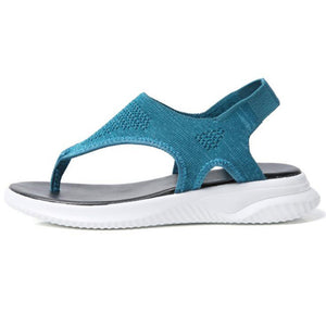 Platform Thong Sandals for Women 2021 Lightweight Soft Soled Flip Flops Slip on Beach Shoes