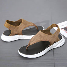 Load image into Gallery viewer, Platform Thong Sandals for Women 2021 Lightweight Soft Soled Flip Flops Slip on Beach Shoes