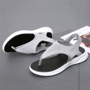 Platform Thong Sandals for Women 2021 Lightweight Soft Soled Flip Flops Slip on Beach Shoes