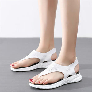 Platform Thong Sandals for Women 2021 Lightweight Soft Soled Flip Flops Slip on Beach Shoes