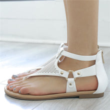 Load image into Gallery viewer, Women Thong Sandals Flat Summer Dressy Gladiator Shoes